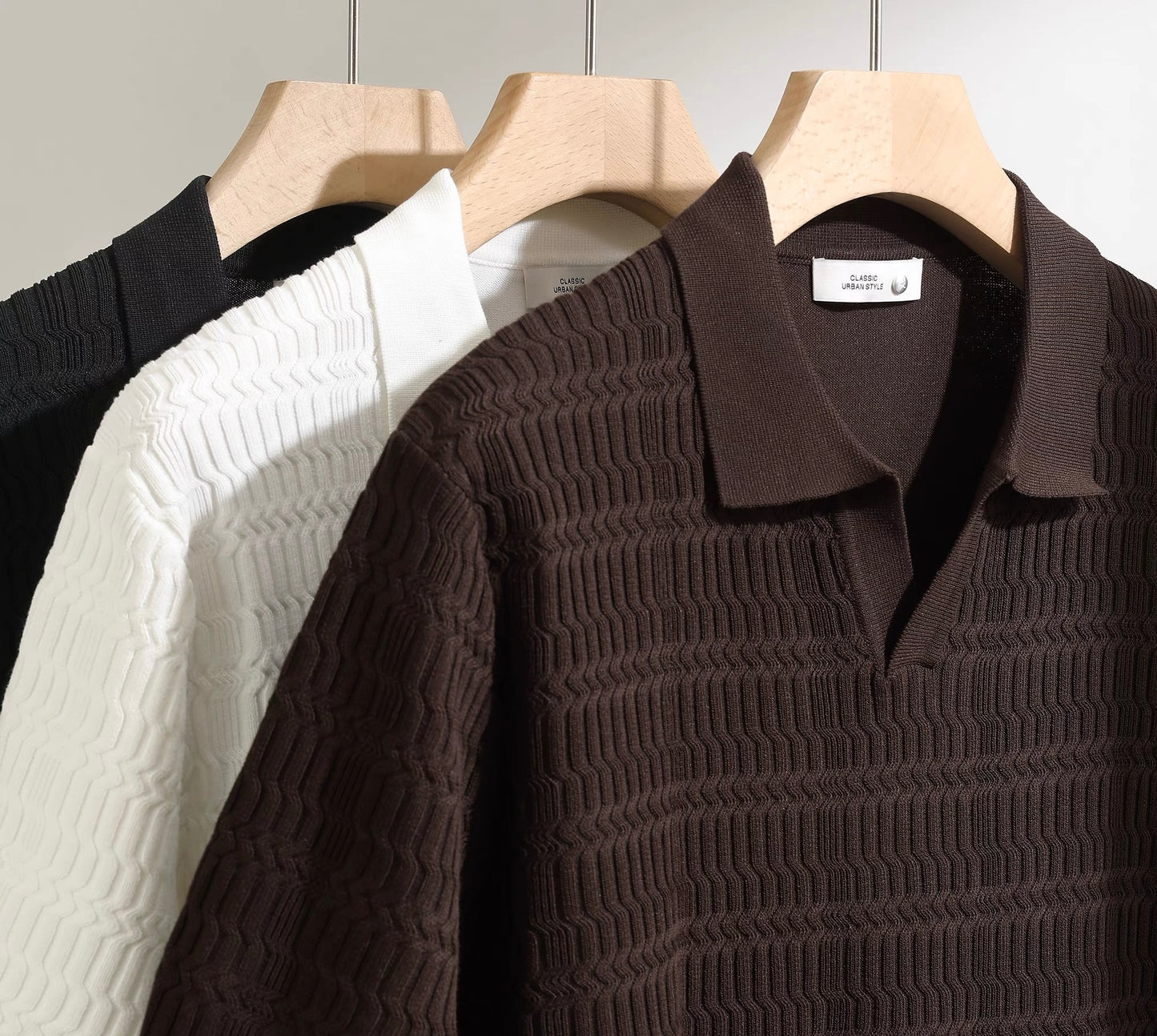 KNIT POLO T SHIRT