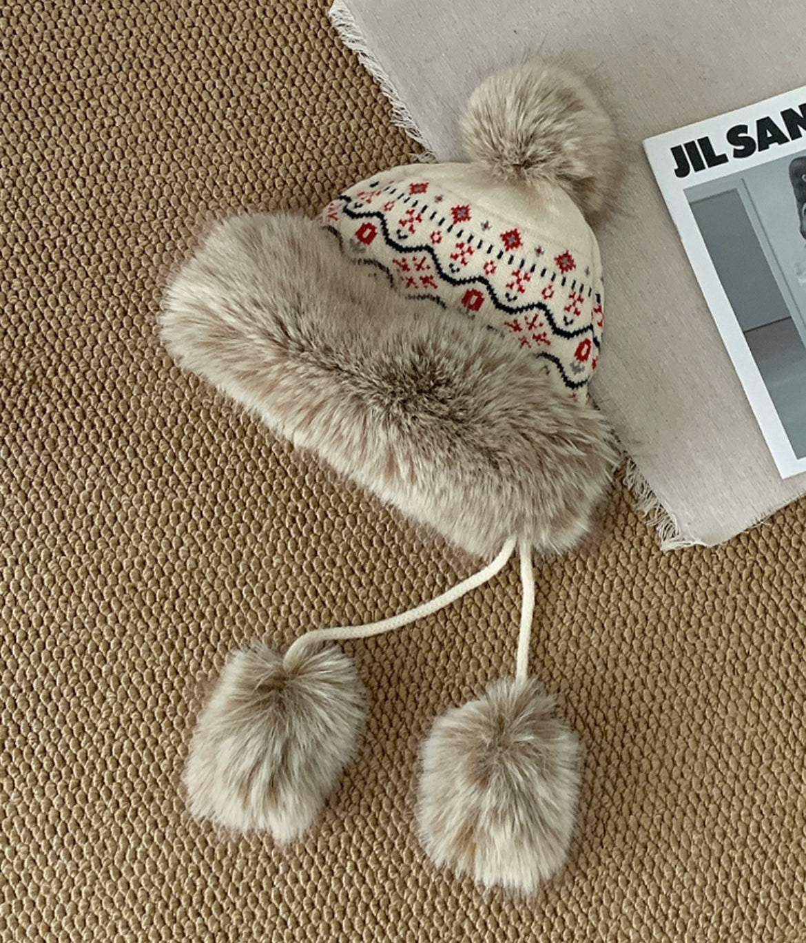 Winter Hat with Ear Flaps