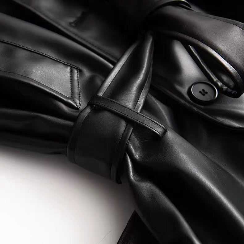 Classic Black Trenchcoat