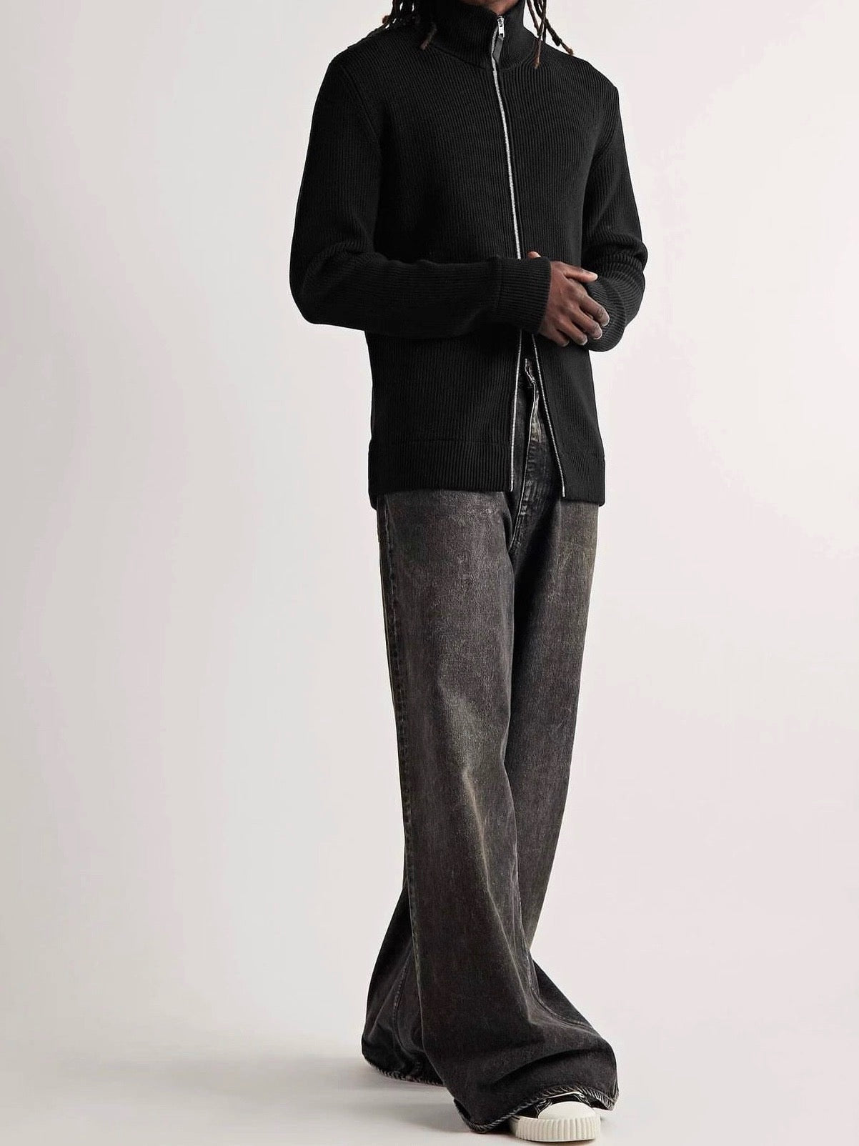 HALF ZIP- CARDIGAN