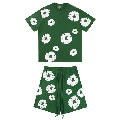 FLOWER TEARS - TRACKSUIT TSHIRT + SHORTS