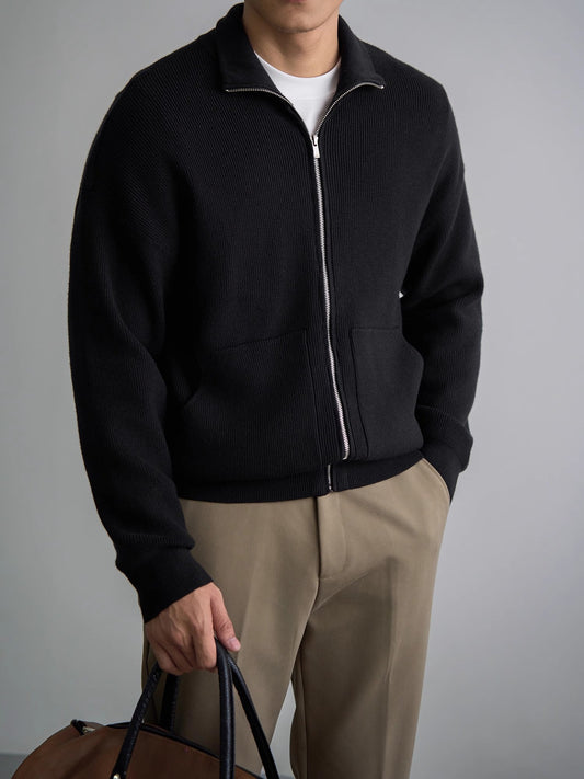 ZIP - HOODIE BLACK