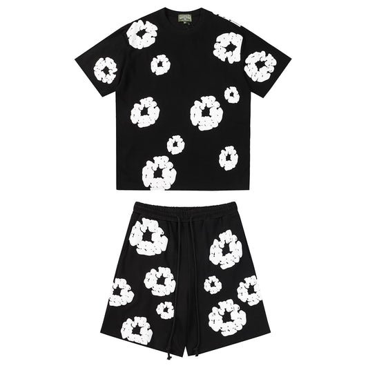 FLOWER TEARS - TRACKSUIT TSHIRT + SHORTS