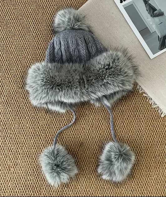 Winter Hat with Ear Flaps